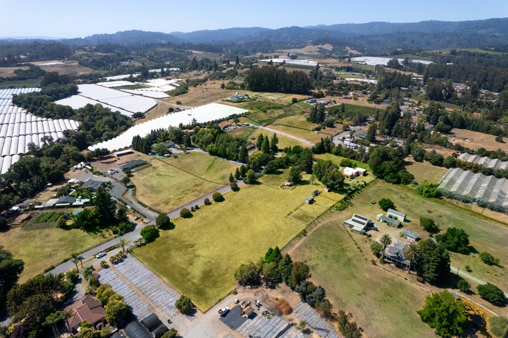 96 Wheelock Road Watsonville, CA 95076 - Photo 41 of 53 an aerial view of residential houses and outdoor space