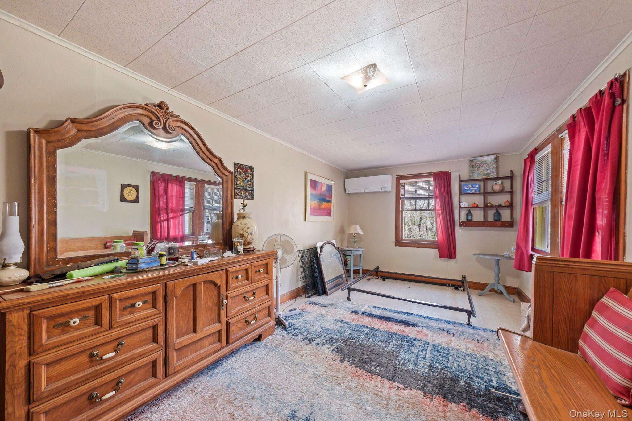 184 Yankee Lake Road Wurtsboro, NY 12790 - Photo 9 of 27 Bedroom with ornamental molding