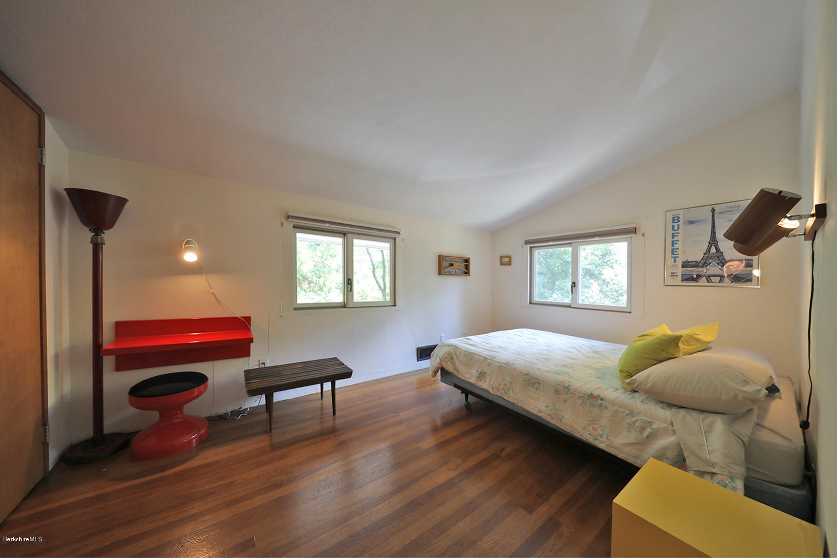 13 Hill Road Stockbridge, MA 01262 - Photo 20 of 27 a bedroom with furniture and a window