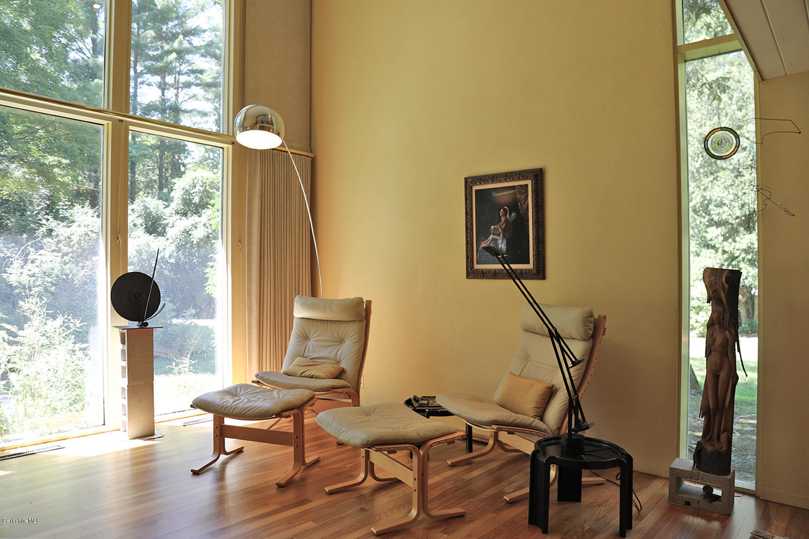13 Hill Road Stockbridge, MA 01262 - Photo 5 of 27 a view of a workspace with furniture and a window
