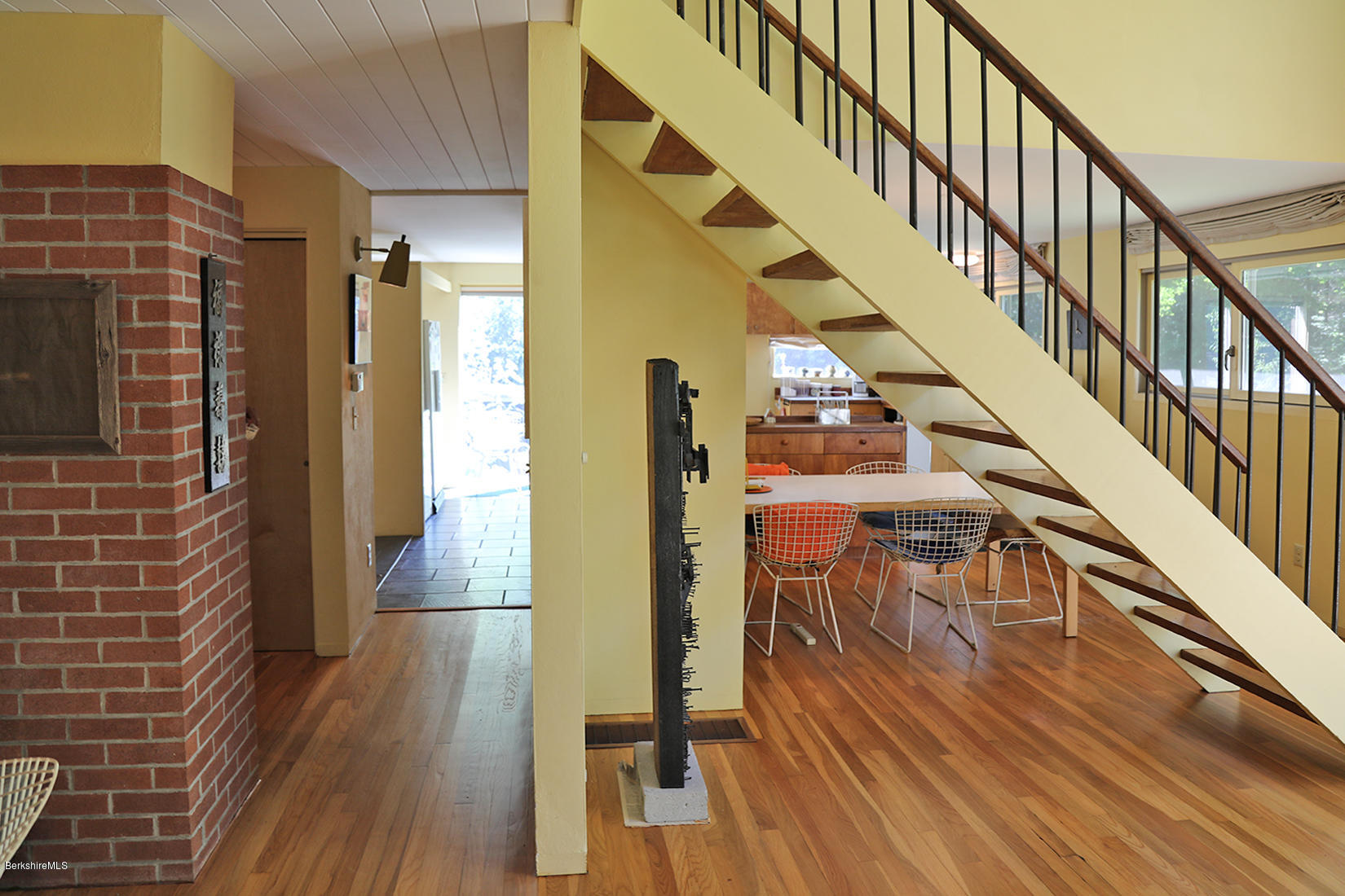 13 Hill Road Stockbridge, MA 01262 - Photo 9 of 27 a view of entryway and hall with wooden floor