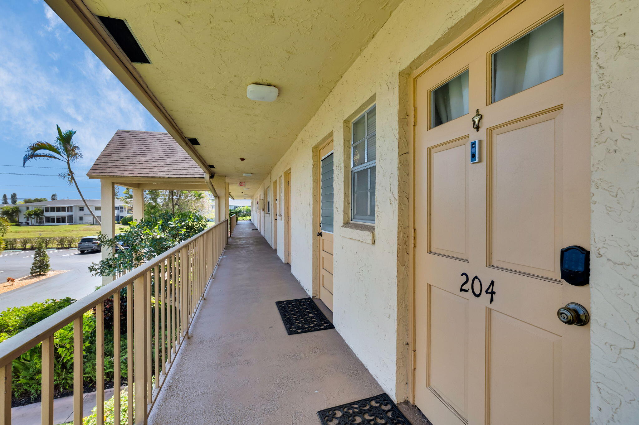 1700 Dover Road, Unit 204A Delray Beach, FL 33445 - Photo 29 of 33 a view of a balcony