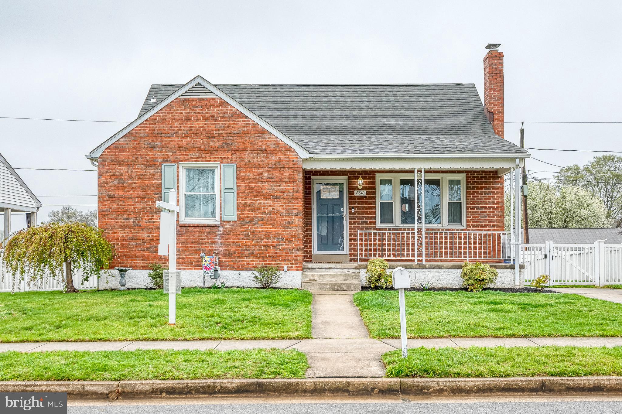 8810 Alnwick Road Baltimore, MD 21234 - Photo 1 of 47 Full Brick Porch Front Cape Cod with Driveway