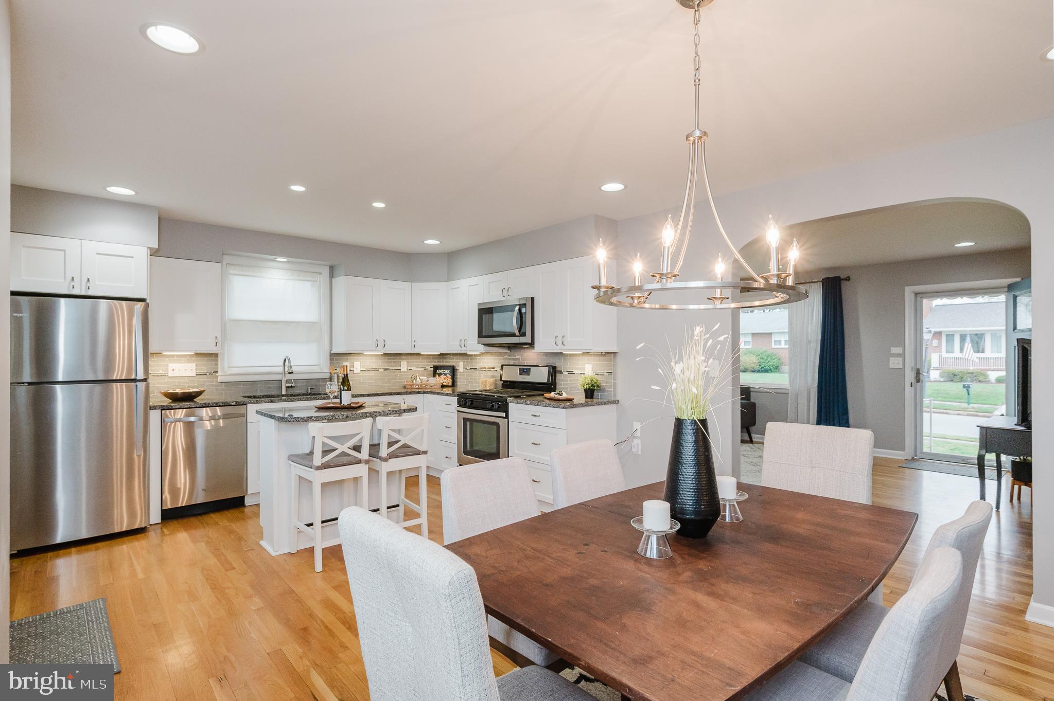 8810 Alnwick Road Baltimore, MD 21234 - Photo 2 of 47 Open Kitchen/Dining Area