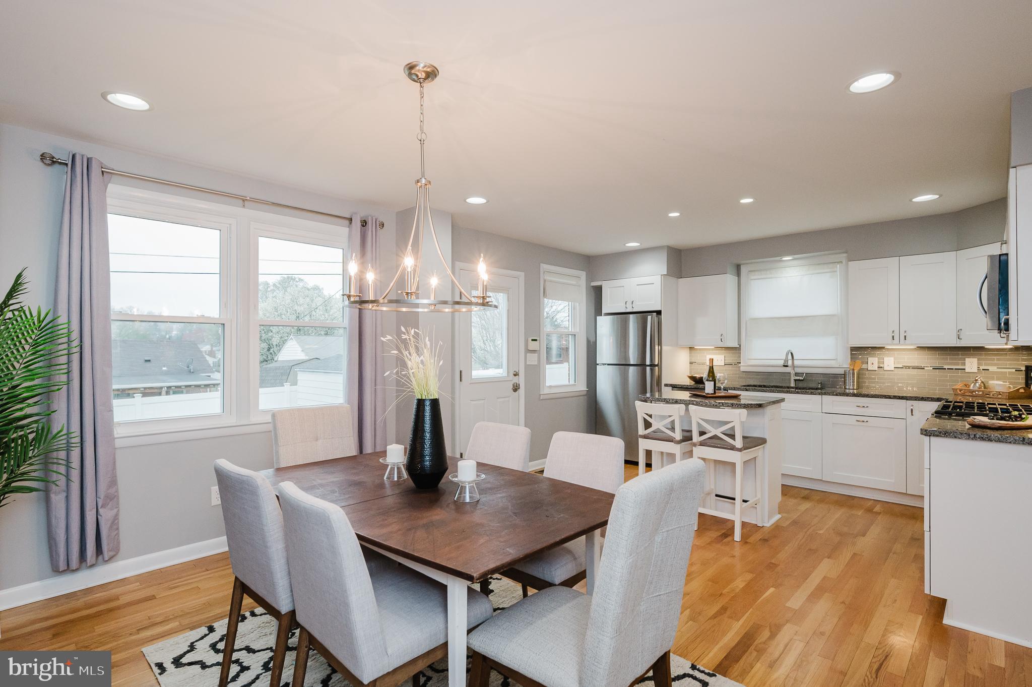 8810 Alnwick Road Baltimore, MD 21234 - Photo 21 of 47 Dining Room Open to Kitchen