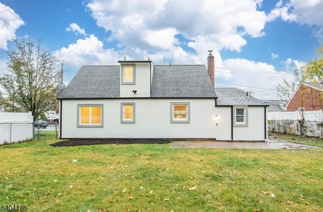 a front view of house with yard
