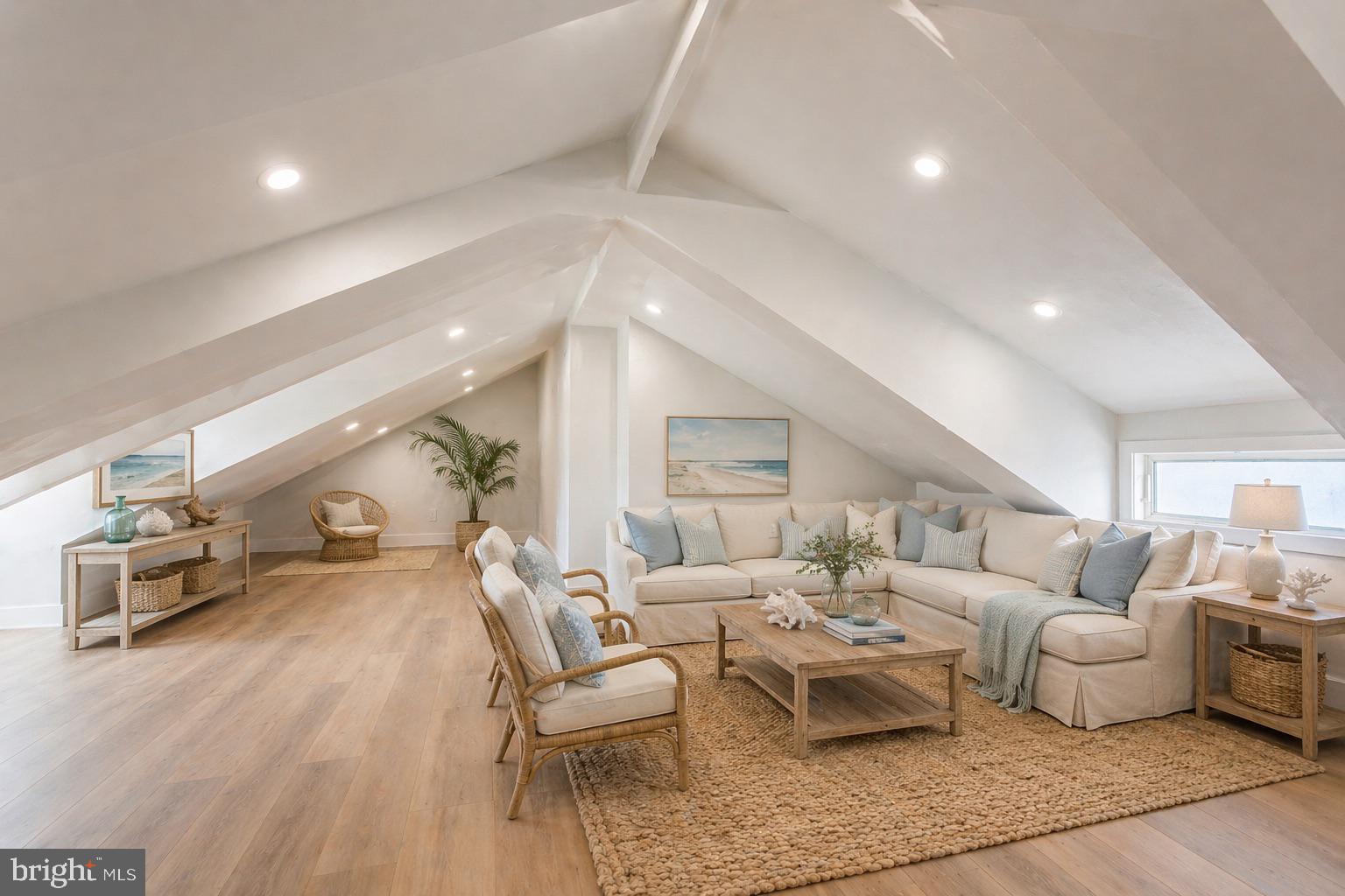 159 Harbor Inn Road Bayville, NJ 08721 - Photo 76 of 109 AI Finished & Furnished Attic Space