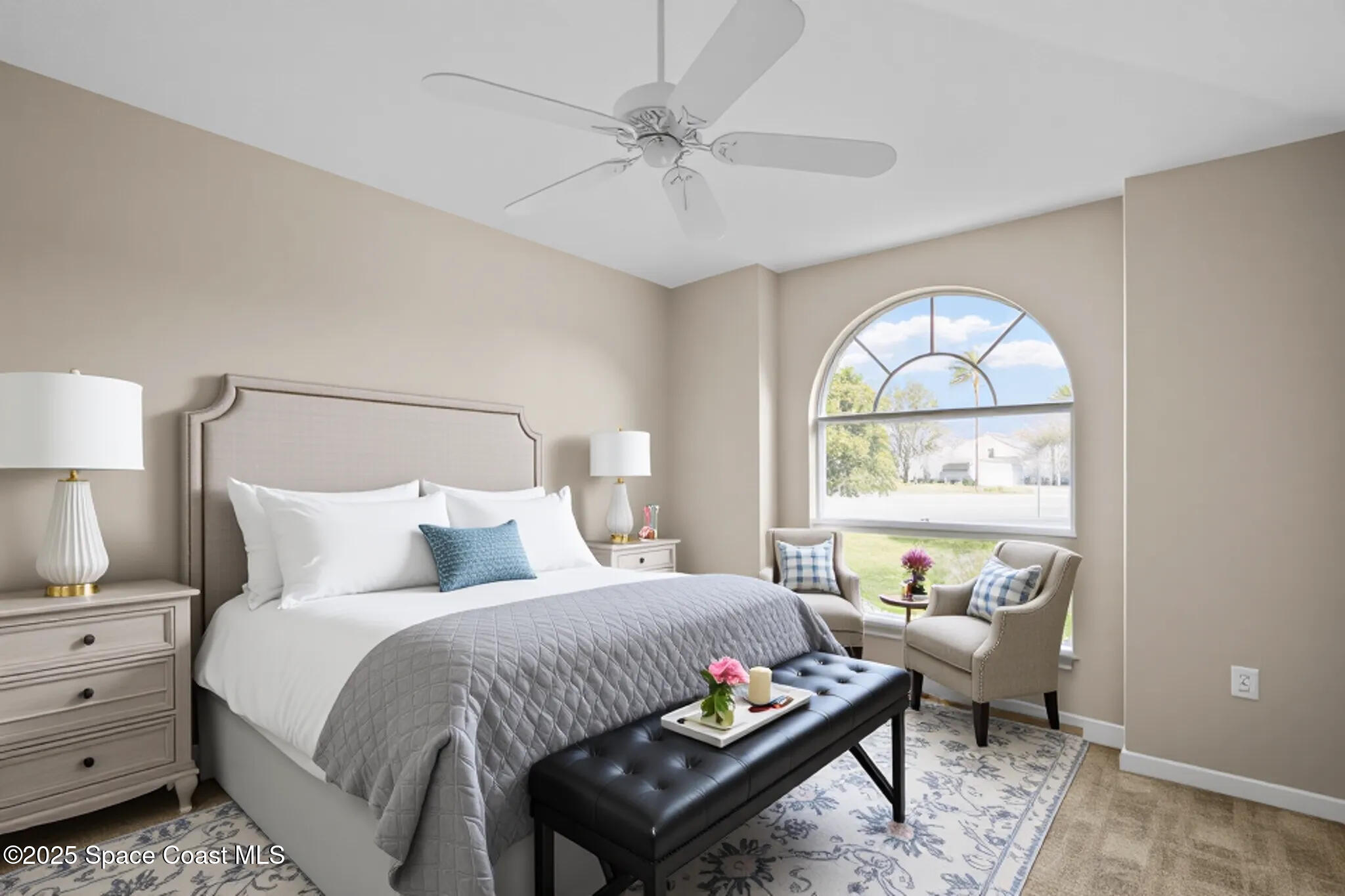 1703 Keys Gate Drive Melbourne, FL 32940 - Photo 30 of 44 a bedroom with a bed and a window