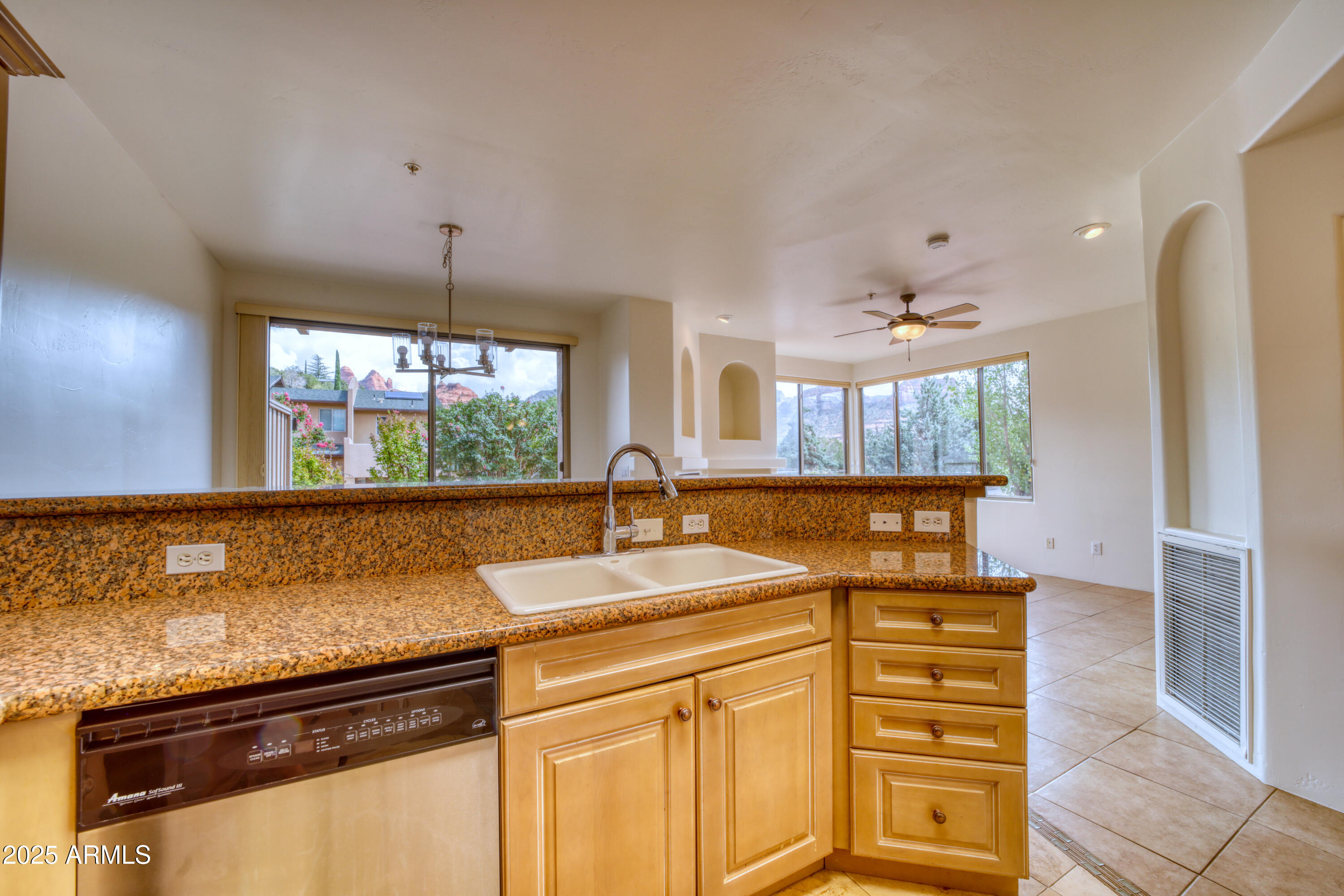 520 Jordan Road, Unit 4 Sedona, AZ 86336 - Photo 11 of 29 a bathroom with a sink and a large mirror