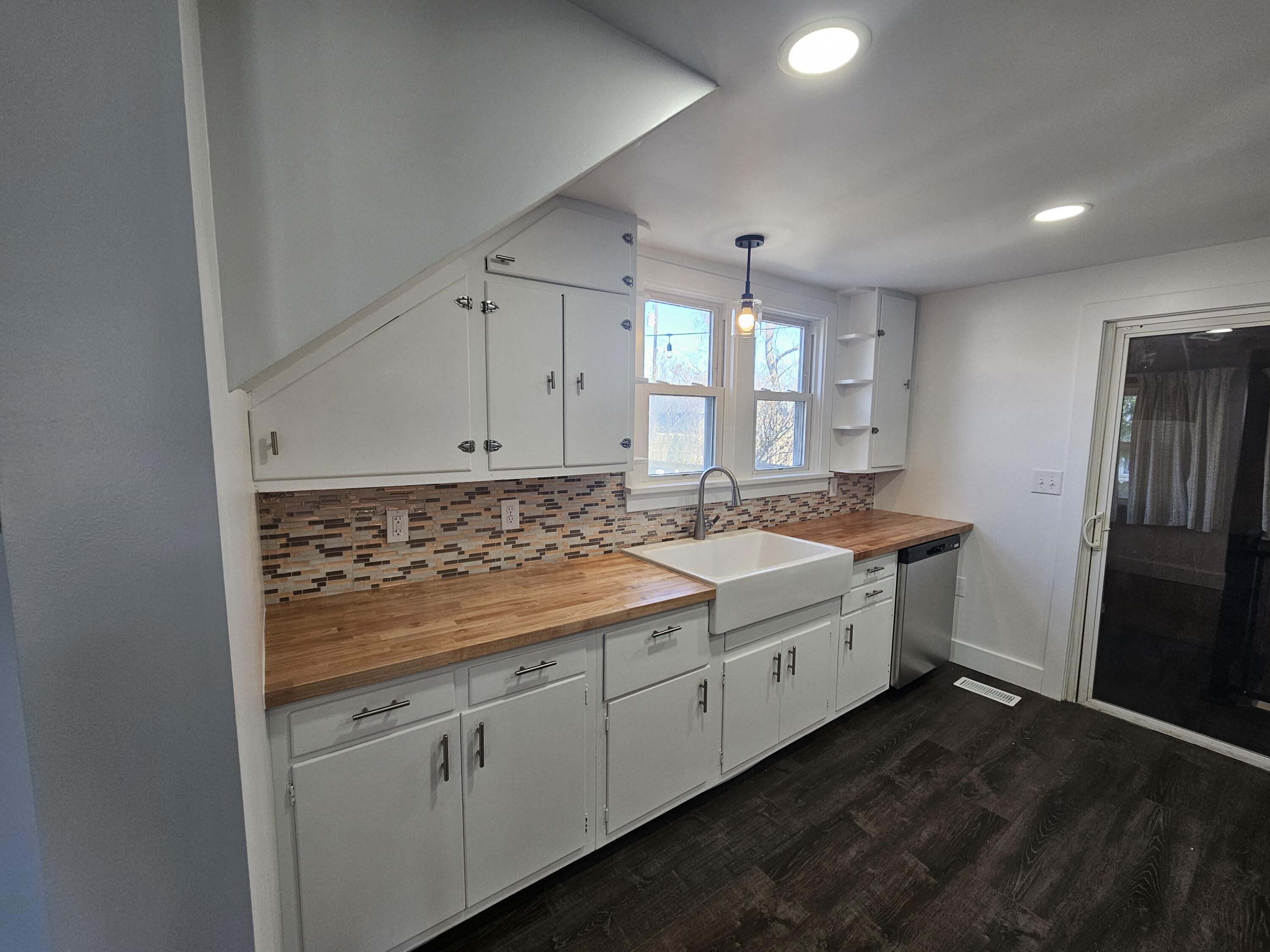 218 Fogarty Street Michigan City, IN 46360 - Photo 6 of 13 a bathroom with a sink and a mirror