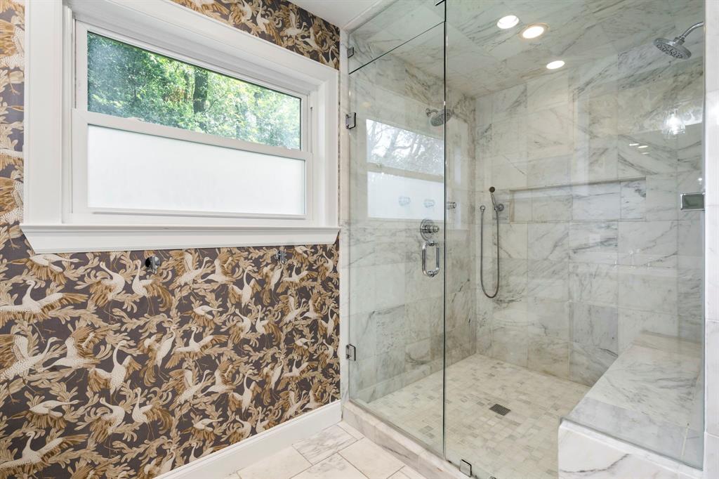 6446 Runnemede Lane Dallas, TX 75214 - Photo 12 of 23 a bathroom with a shower