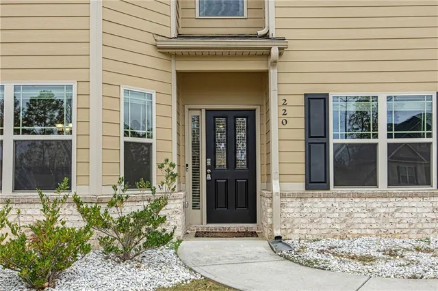 front view of a house