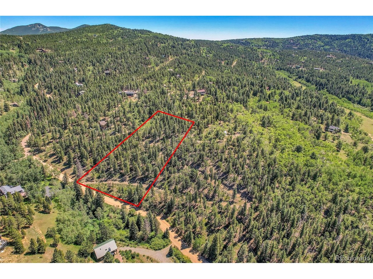 9 Hughesville Road Black Hawk, CO 80422 - Photo 14 of 17 a view of city and mountain