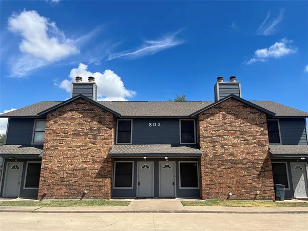 a front view of a house with entryway