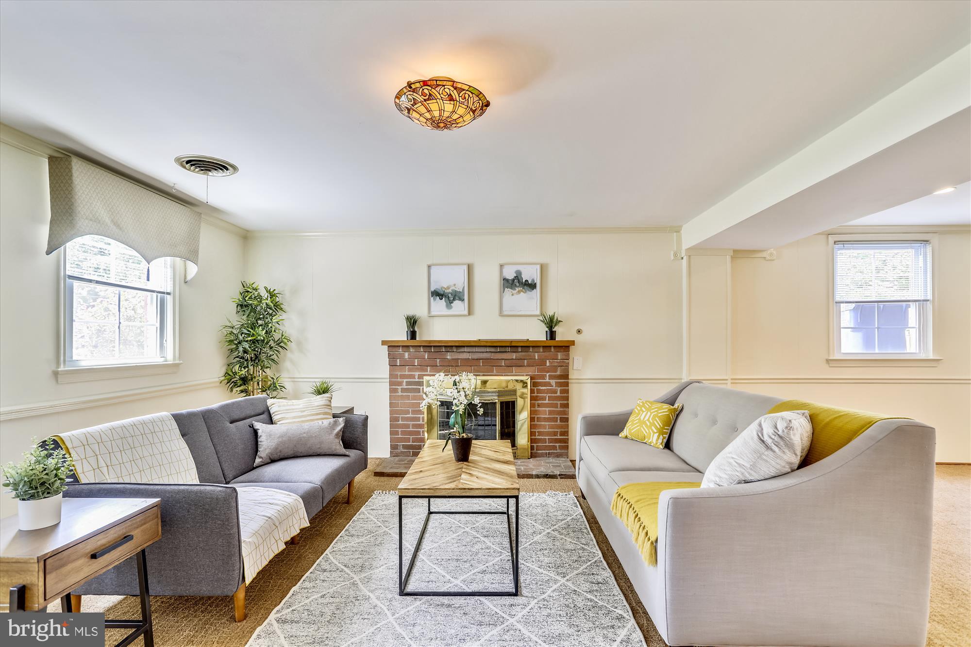 8427 Fort Hunt Road Alexandria, VA 22308 - Photo 21 of 35 Rec Room with wood burning fireplace