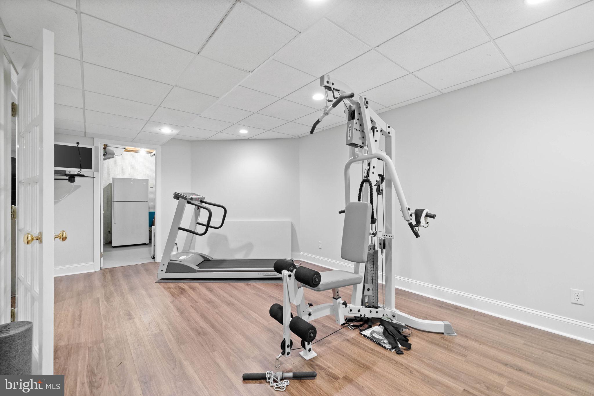 2001 Kentmere Place Wilmington, DE 19806 - Photo 46 of 54 Lower Level Exercise + Storage Rooms