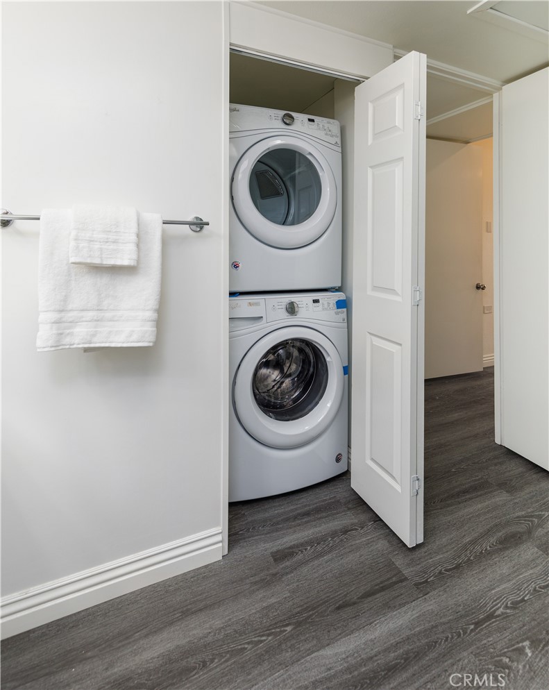 13280 St Andrews Drive, Unit 256A Seal Beach, CA 90740 - Photo 15 of 21 a utility room with sink dryer and washer