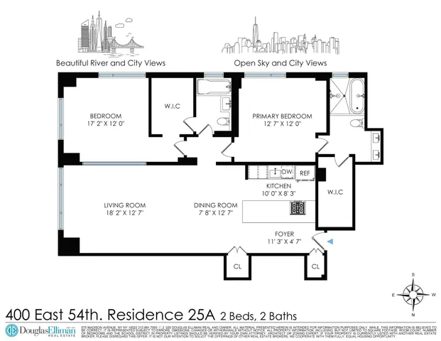 $1,500,000 | 400 East 54th Street, Unit 25A | Sutton Place