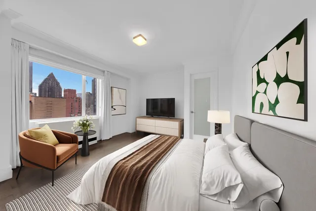 a kitchen with a sink stove and refrigerator