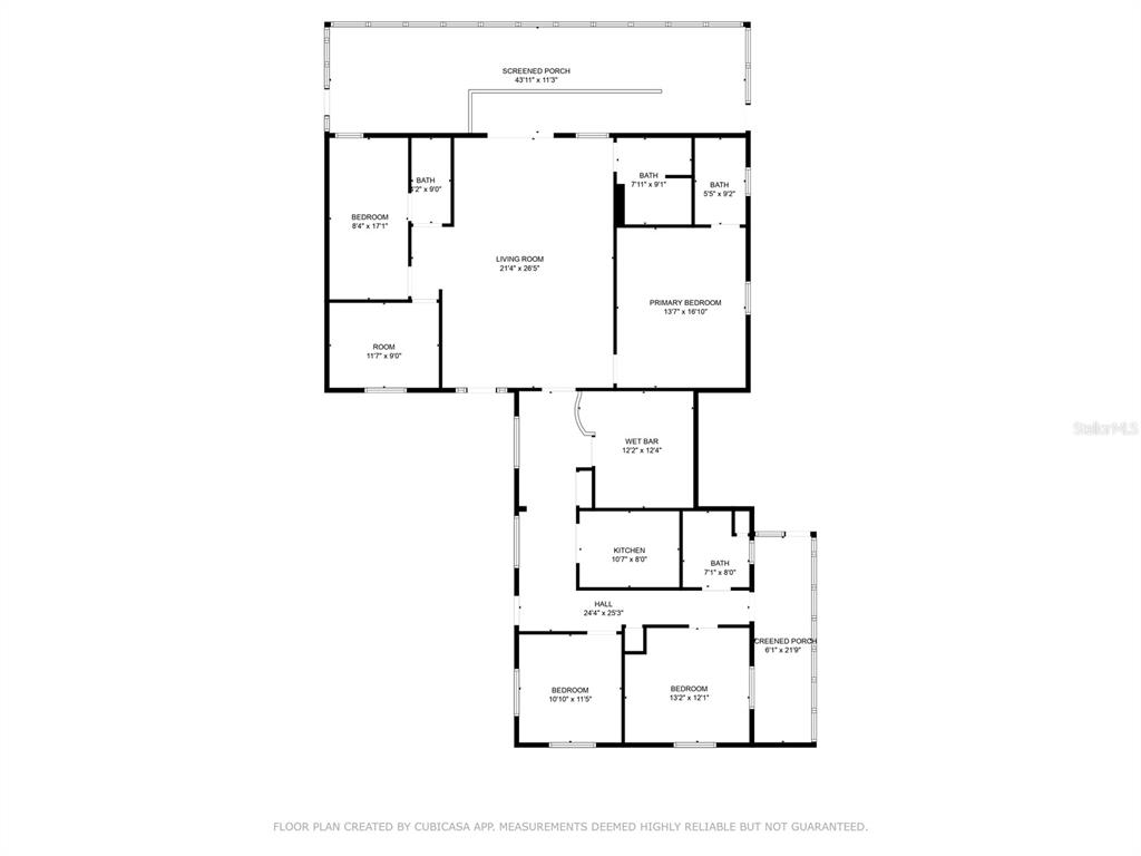 2706 Old Moultrie Road St. Augustine, FL 32086 - Photo 2 of 18 a picture of a floor plan