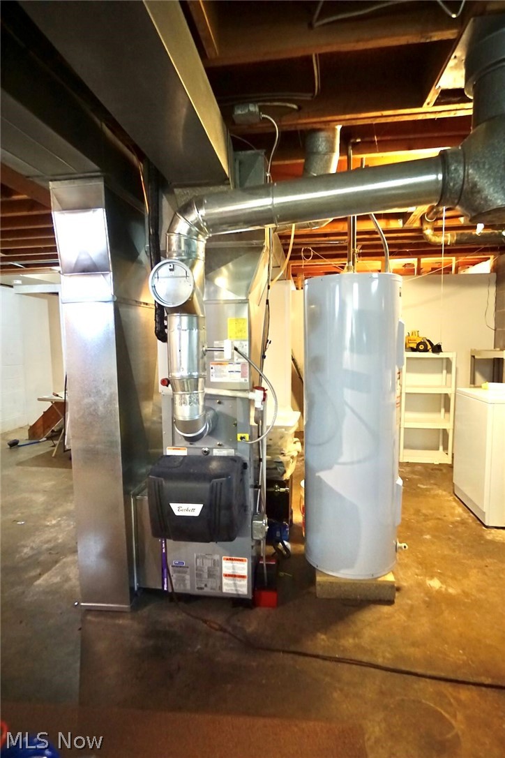 5875 Trumbull Road Geneva, OH 44041 - Photo 16 of 33 Newer furnace & hot water tank.