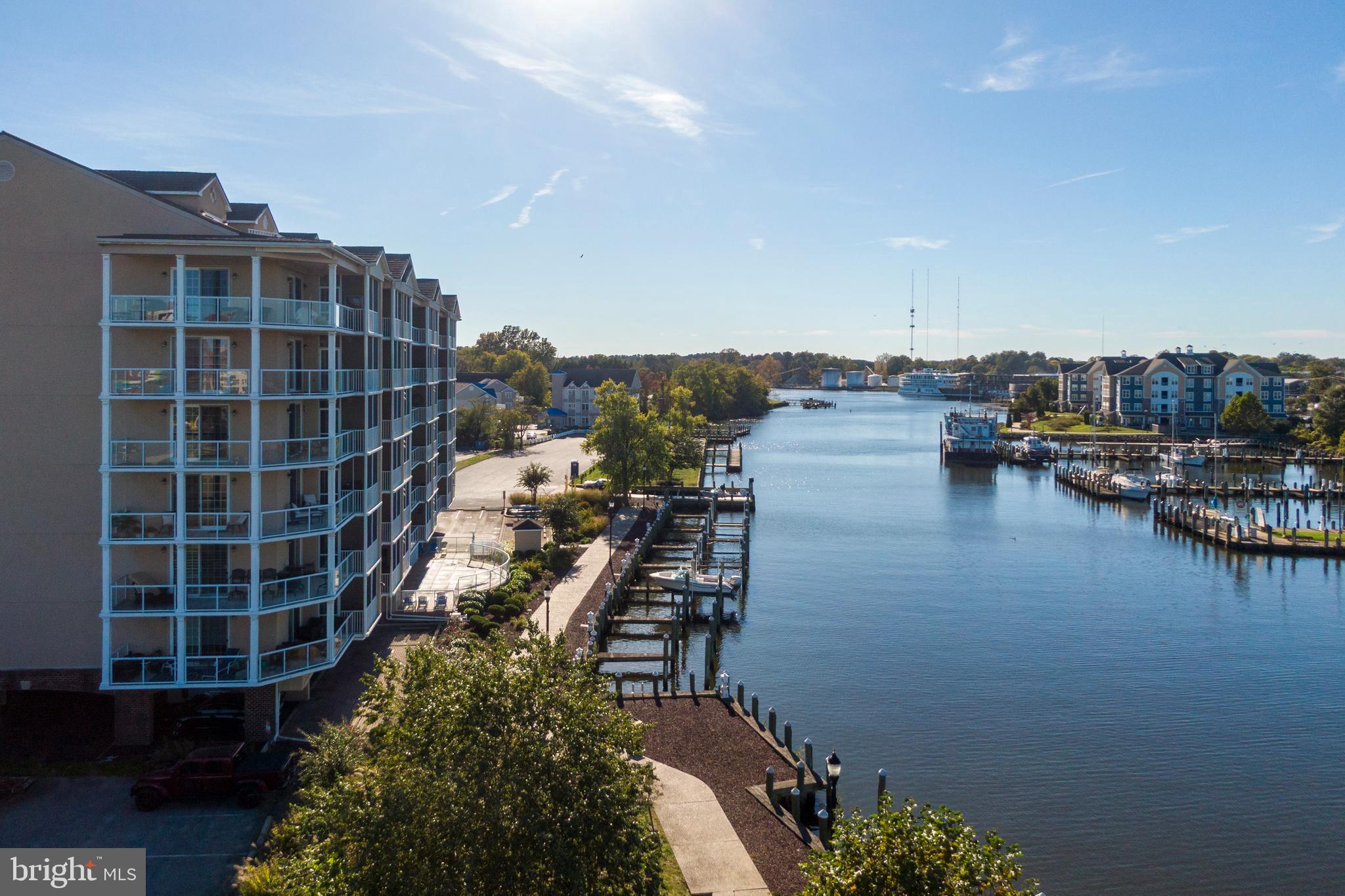530 Riverside Drive, Unit 502 Salisbury, MD 21801 - Photo 4 of 42 View of the River from Drone Footage