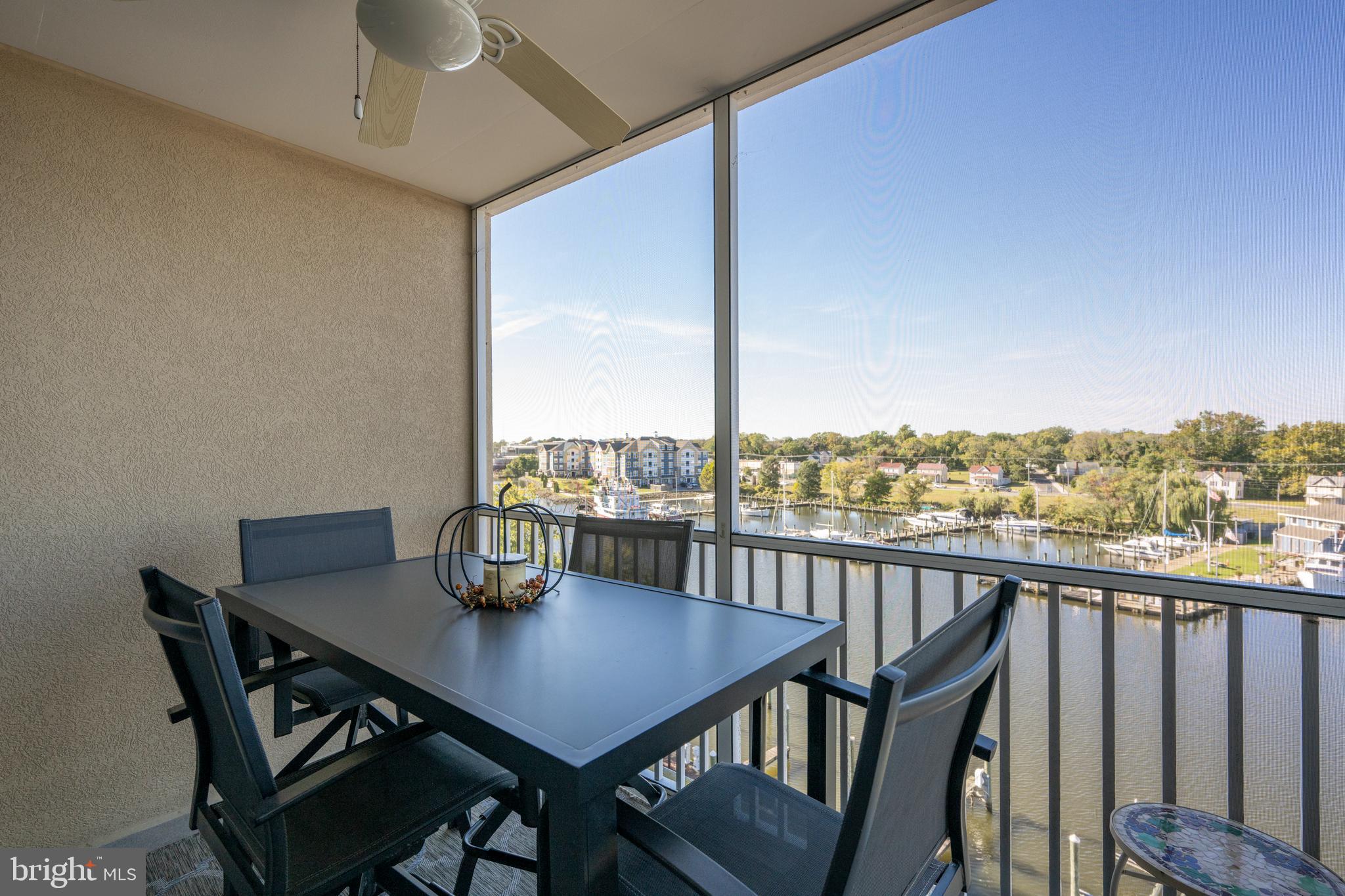530 Riverside Drive, Unit 502 Salisbury, MD 21801 - Photo 7 of 42 Outdoor Screened in Seating Area
