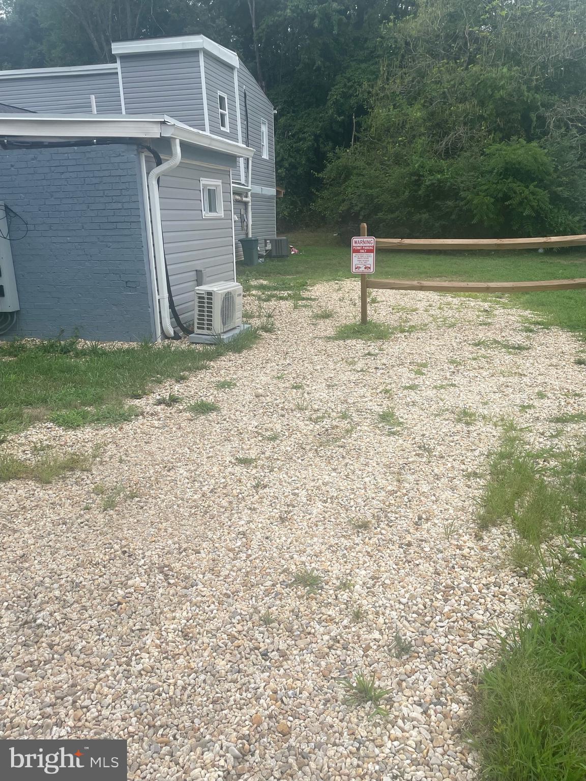 5455 Mason Springs Road, Unit D Indian Head, MD 20640 - Photo 8 of 9 a backyard of a house