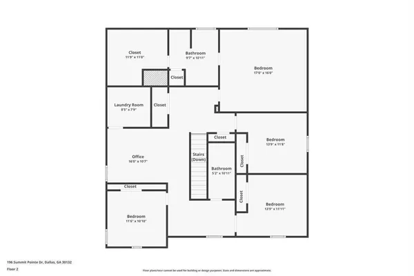 $2,500 | 196 Summit Pointe Drive, Dallas, GA 30132