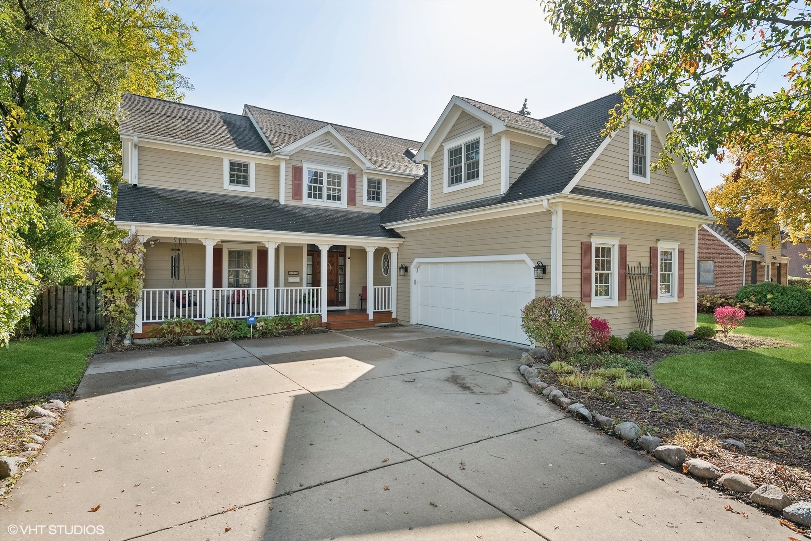 617 Hillside Road Glenview, IL 60025 - Photo 1 of 40 front view of a house with a yard