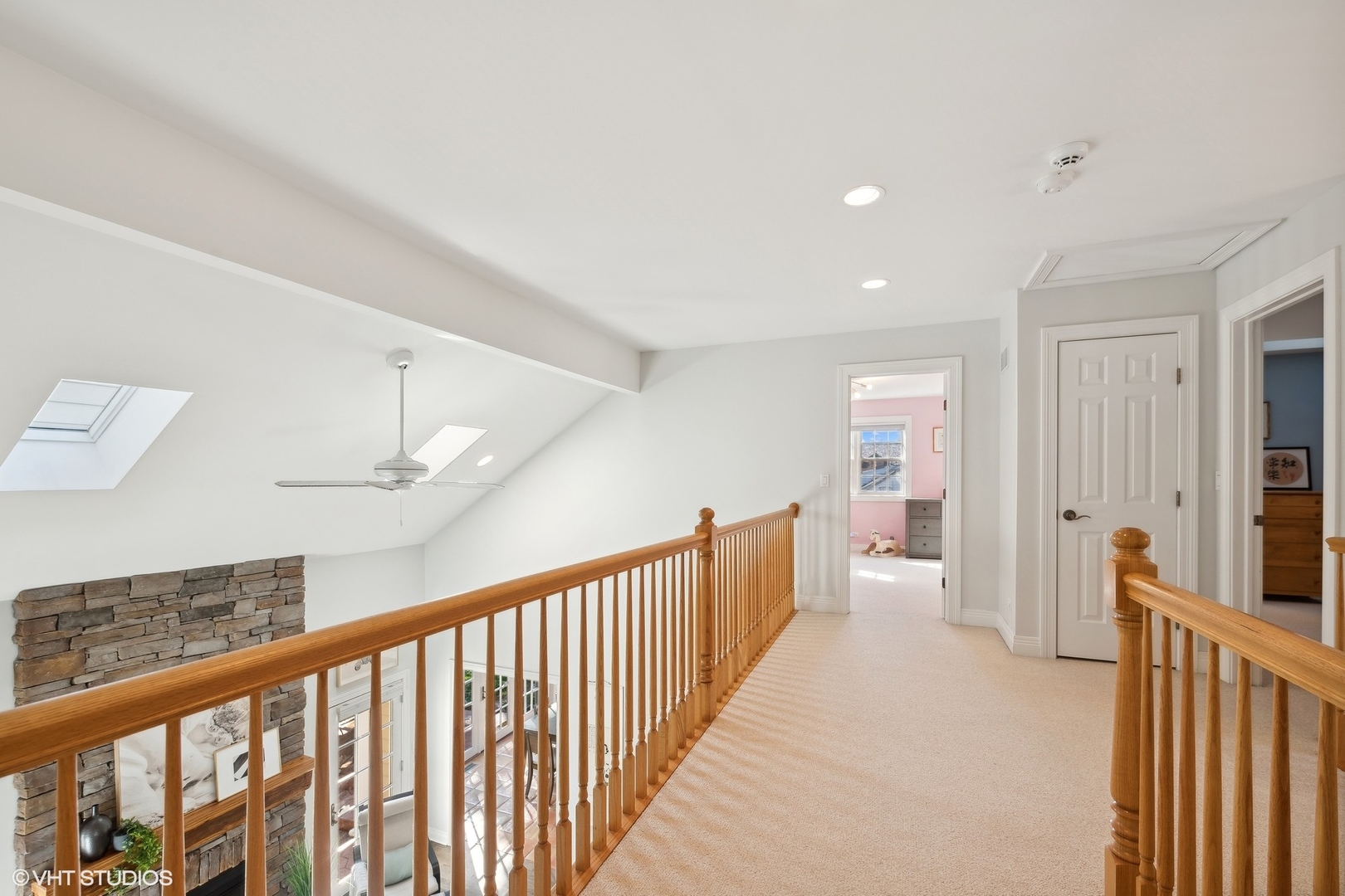 617 Hillside Road Glenview, IL 60025 - Photo 19 of 40 a view of a hallway with a large window