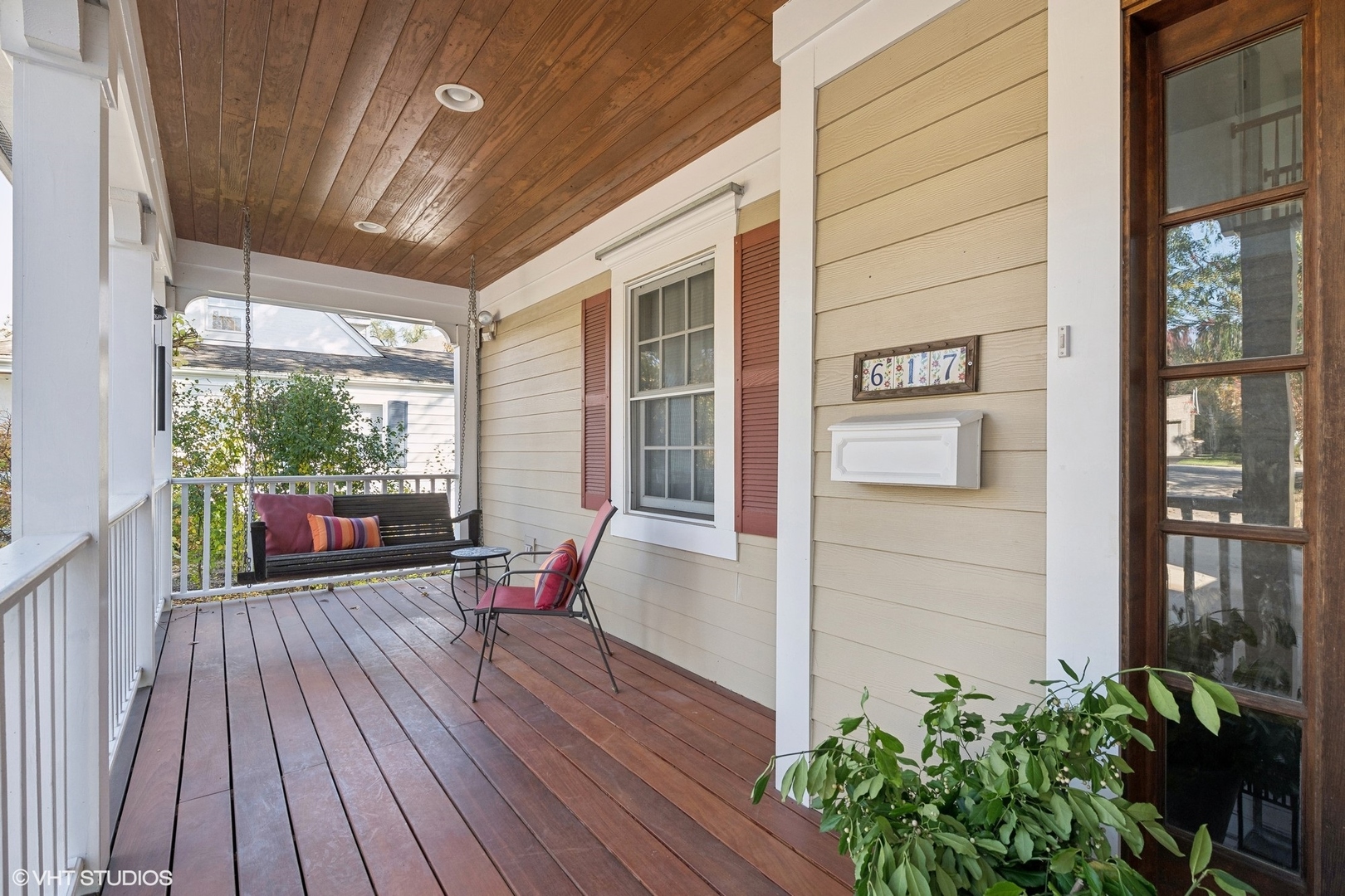617 Hillside Road Glenview, IL 60025 - Photo 2 of 40 a porch with seating space and yard
