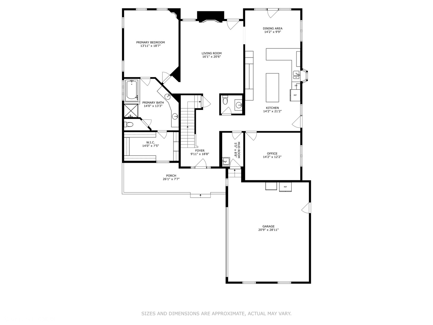 617 Hillside Road Glenview, IL 60025 - Photo 39 of 40 a picture of a floor plan