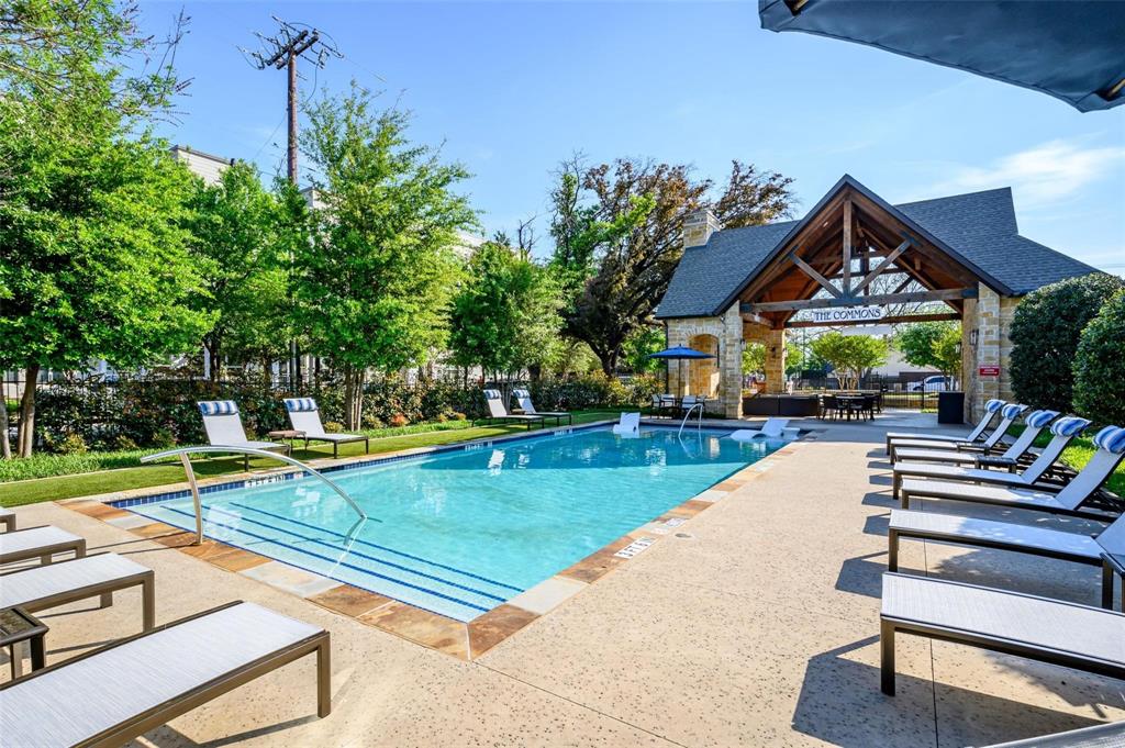 5325 Autumnbrook Court Dallas, TX 75209 - Photo 28 of 38 a view of swimming pool with lounge chair