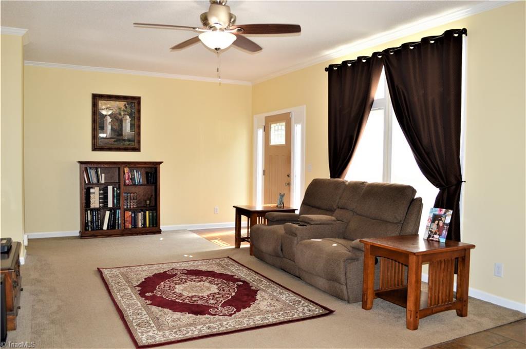 1387 Stewart Road Walnut Cove, NC 27052 - Photo 2 of 30 Front entry into living room