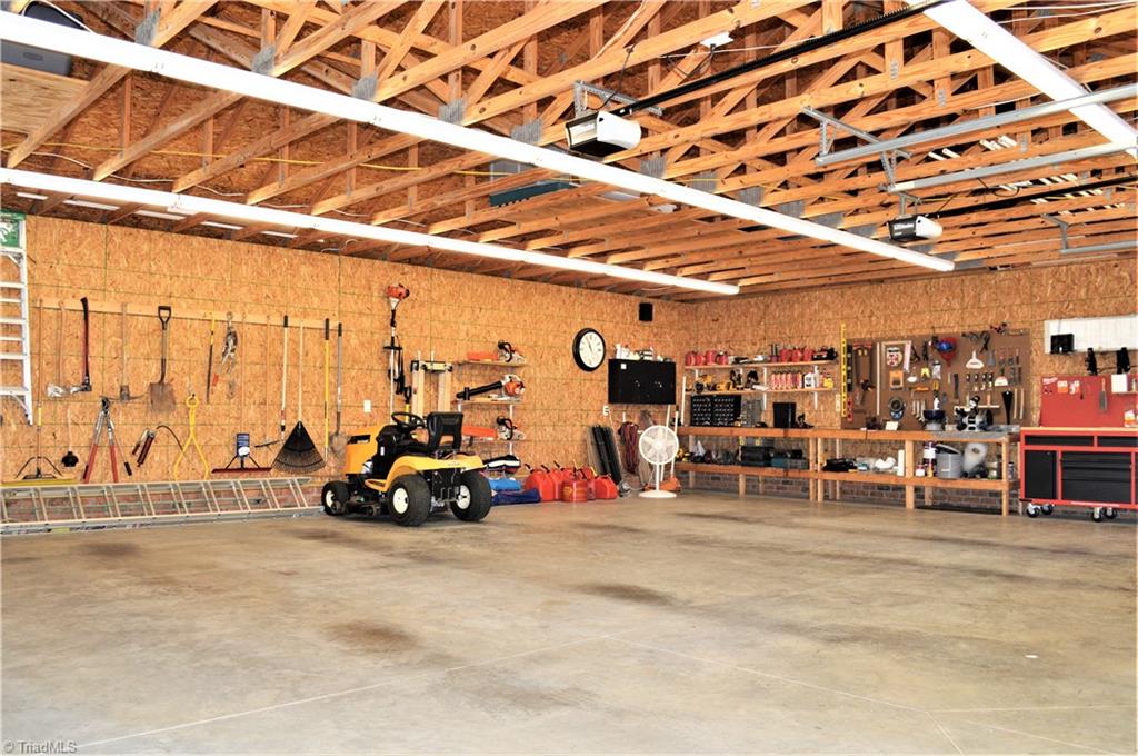 1387 Stewart Road Walnut Cove, NC 27052 - Photo 28 of 30 Lots of storage inside oversized garage