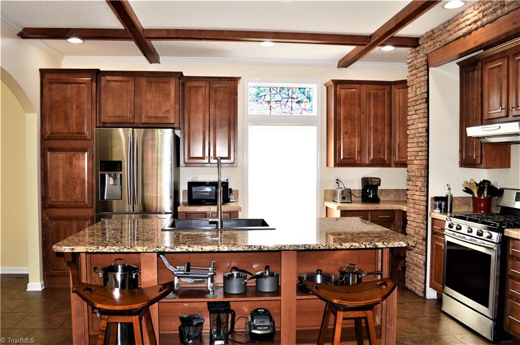 1387 Stewart Road Walnut Cove, NC 27052 - Photo 7 of 30 Another view kitchen