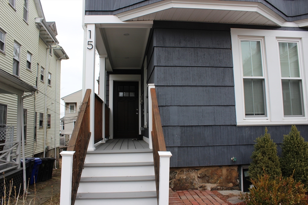15 Pomeroy Street, Unit 15 Boston, MA 02134 - Photo 5 of 7 a view of entryway with a front door
