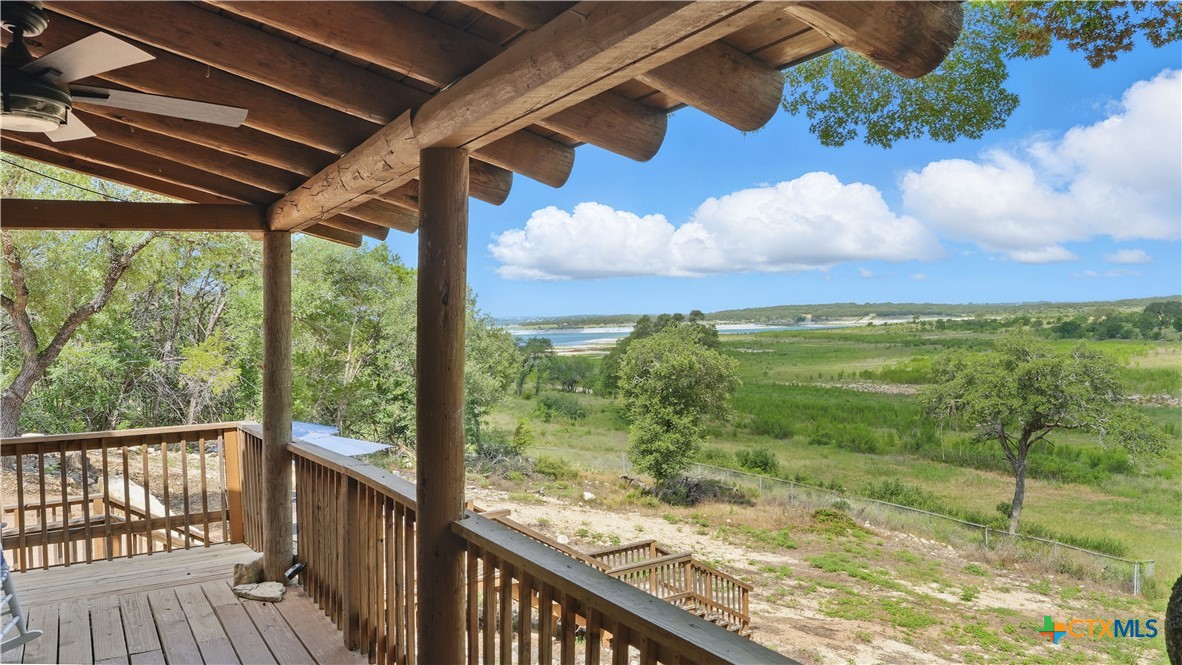 205 Bravo Road Canyon Lake, TX 78133 - Photo 37 of 38 a view of a balcony with an outdoor space