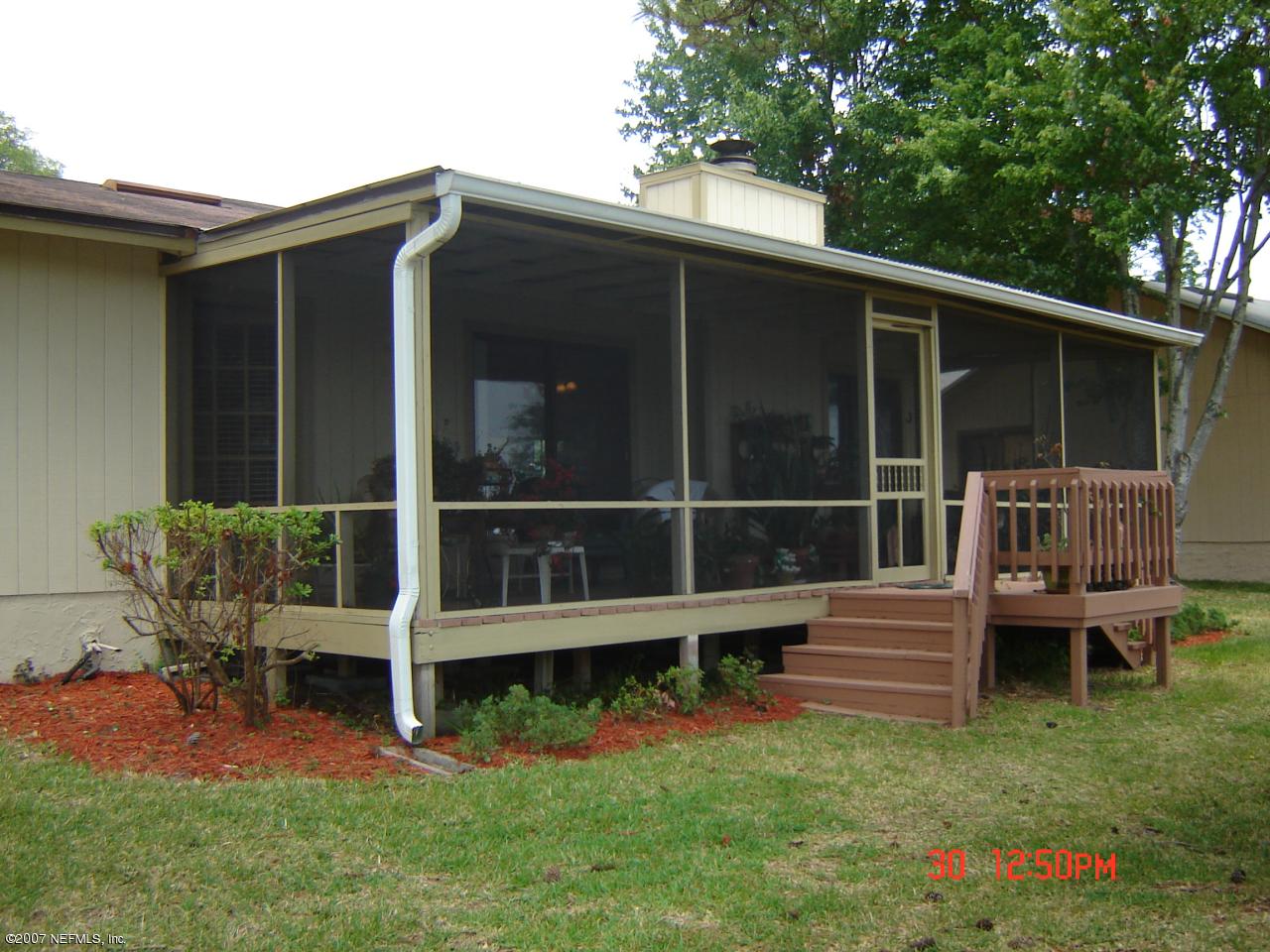 14326 Sandy Hook Road Jacksonville, FL 32224 - Photo 8 of 22 Rear Screened Porch # 2
