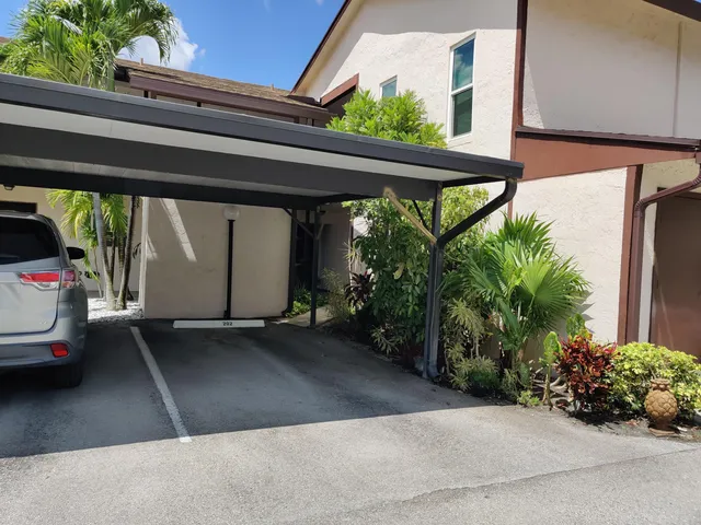 a view of car garage