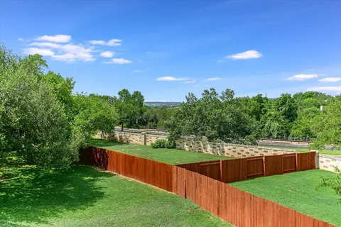 a view of a green field