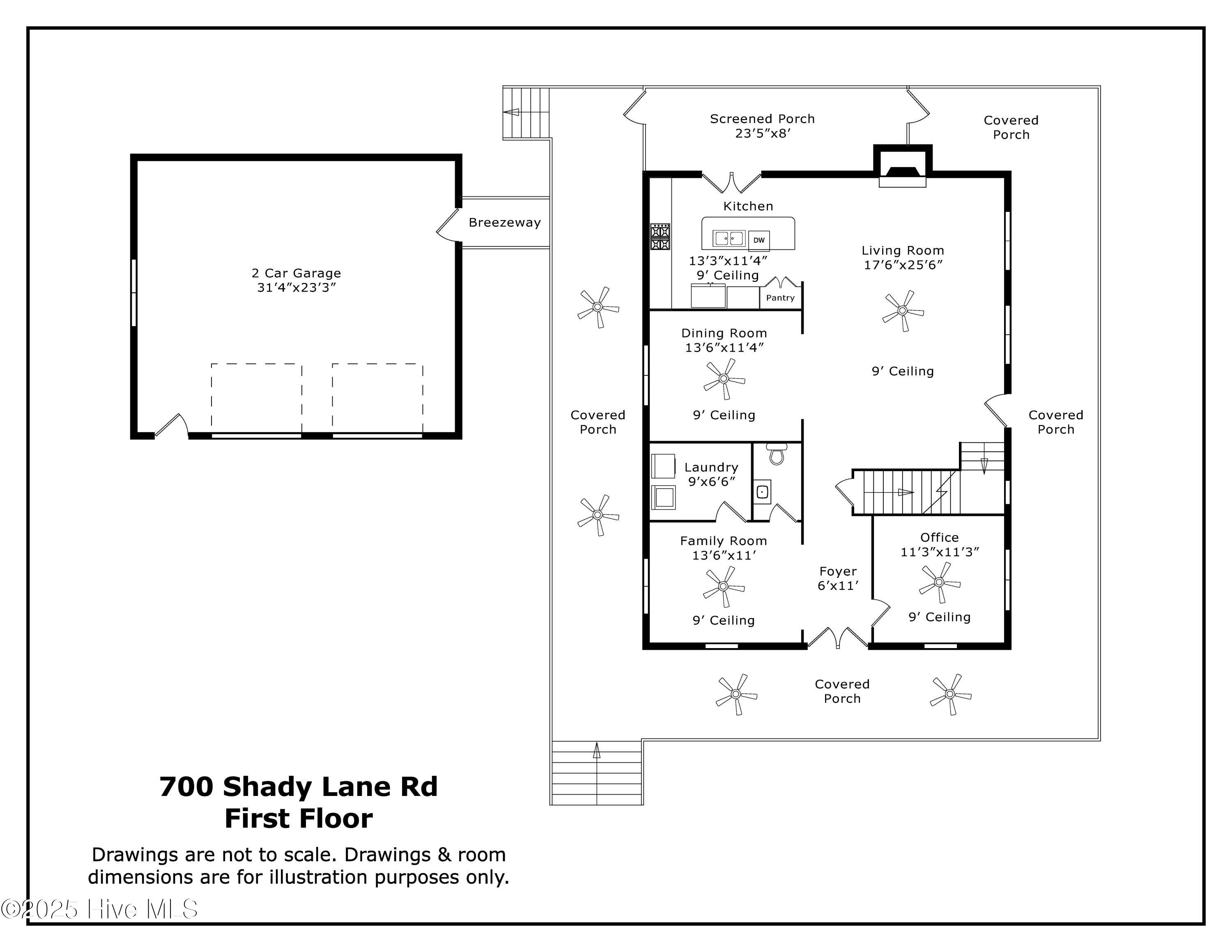 700 Shady Lane Road Carthage, NC 28327 - Photo 12 of 108 1st Floor_700 Shady Lane Rd