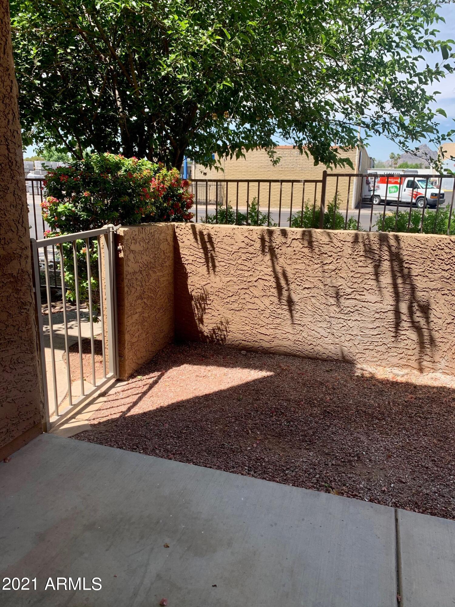 2625 East Indian School Road, Unit 101 Phoenix, AZ 85016 - Photo 11 of 15 Private Patio