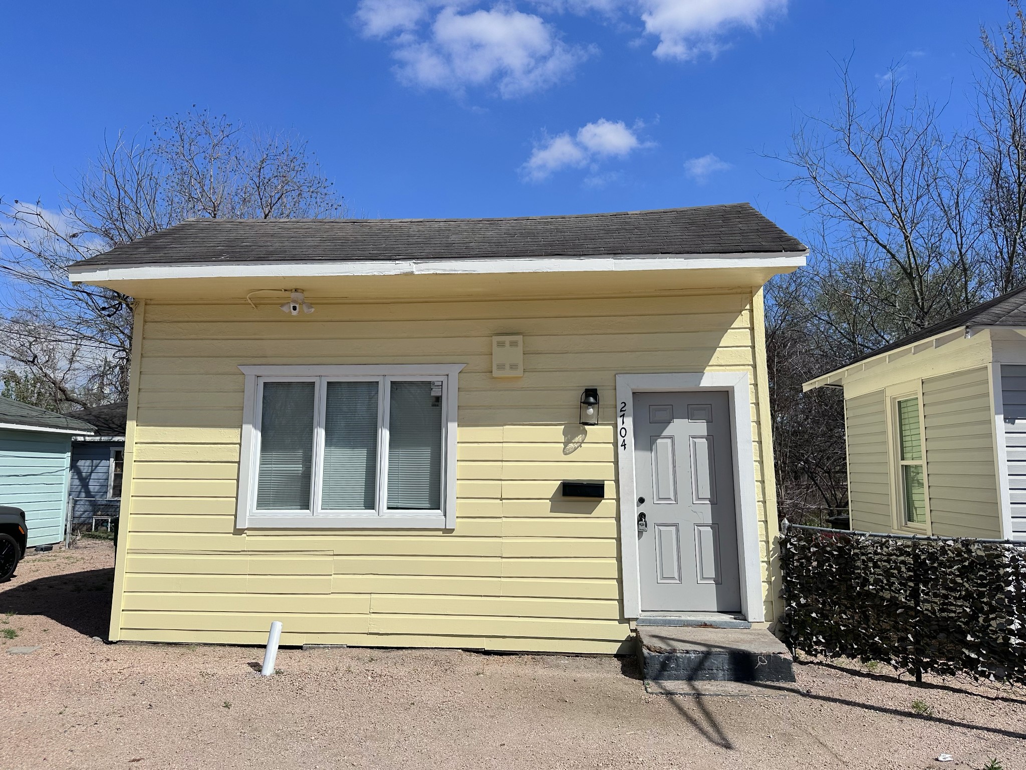 2704 Brewster Street Houston, TX 77026 - Photo 1 of 10 a view of a house with a backyard