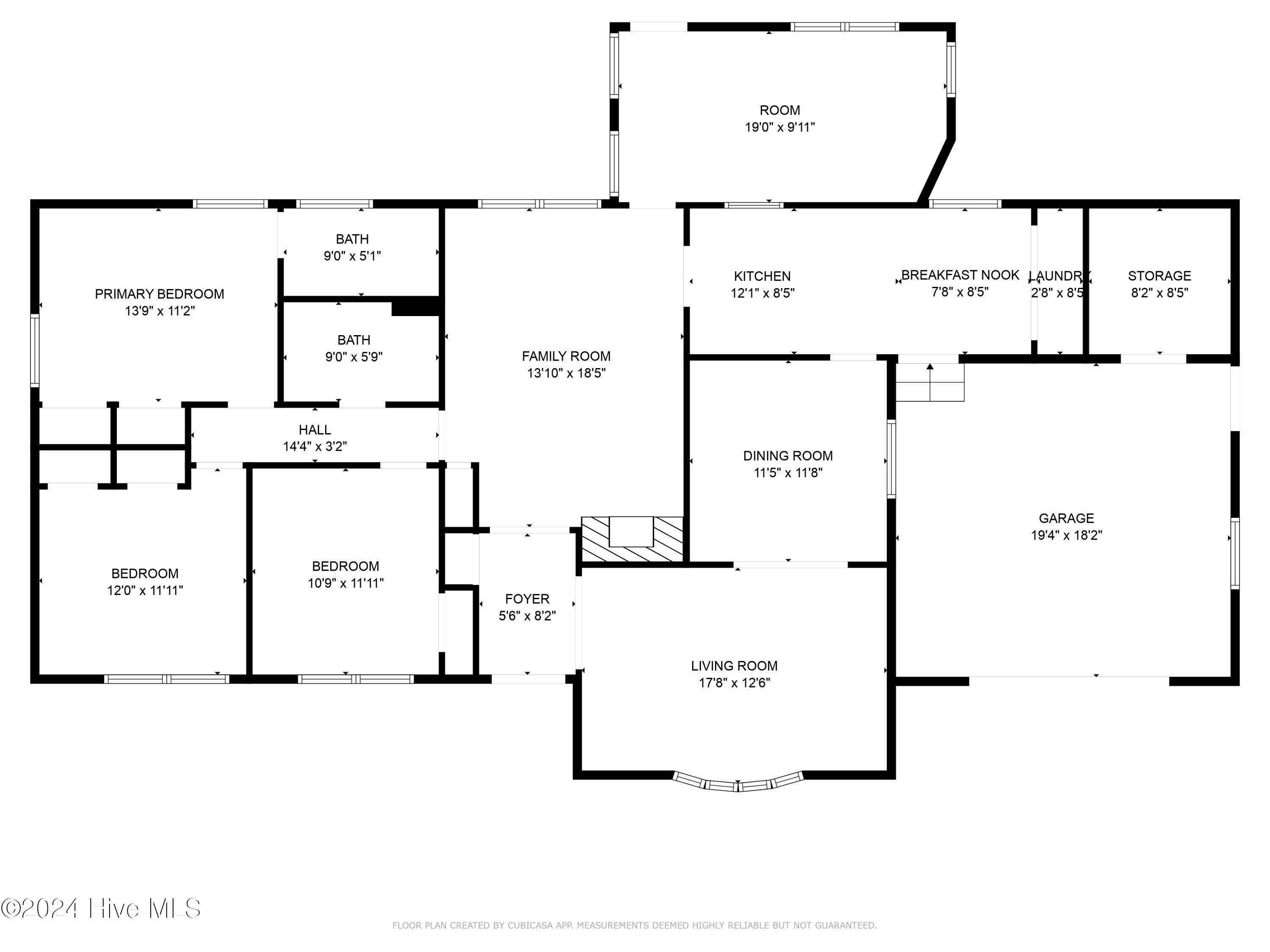 12460 Kay Road Laurinburg, NC 28352 - Photo 49 of 49 Floor Plan