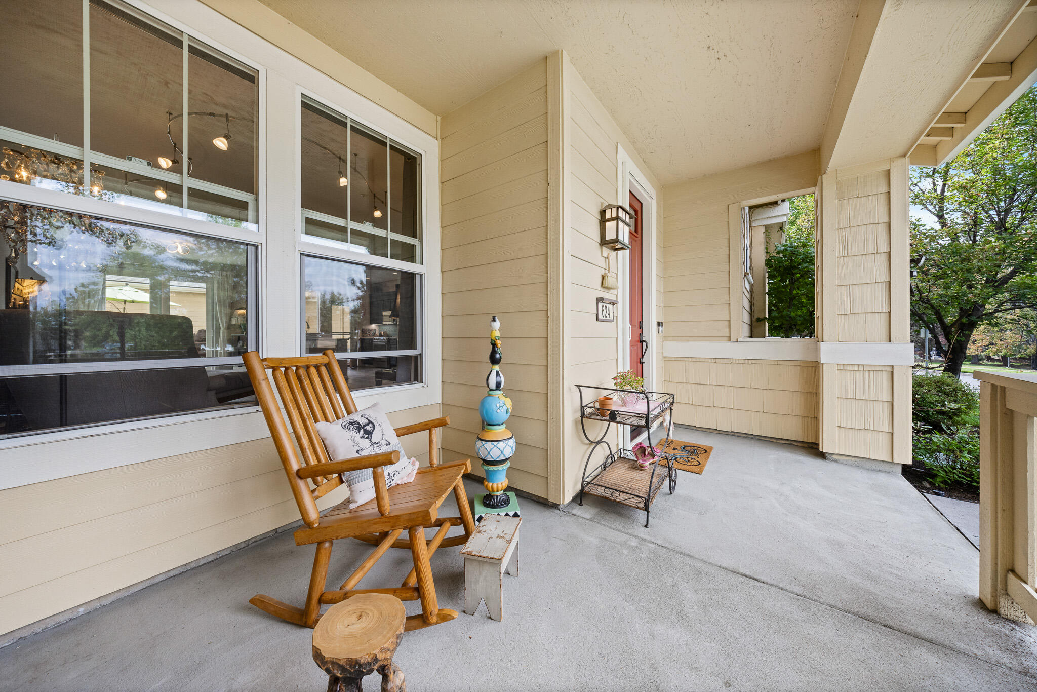 624 Southwest Hill Street Bend, OR 97702 - Photo 3 of 45 a view of a patio with couple of chairs and a couch