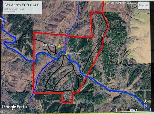 $1,113,000 | 600 Yarbrough Road, Franklin, GA 30217