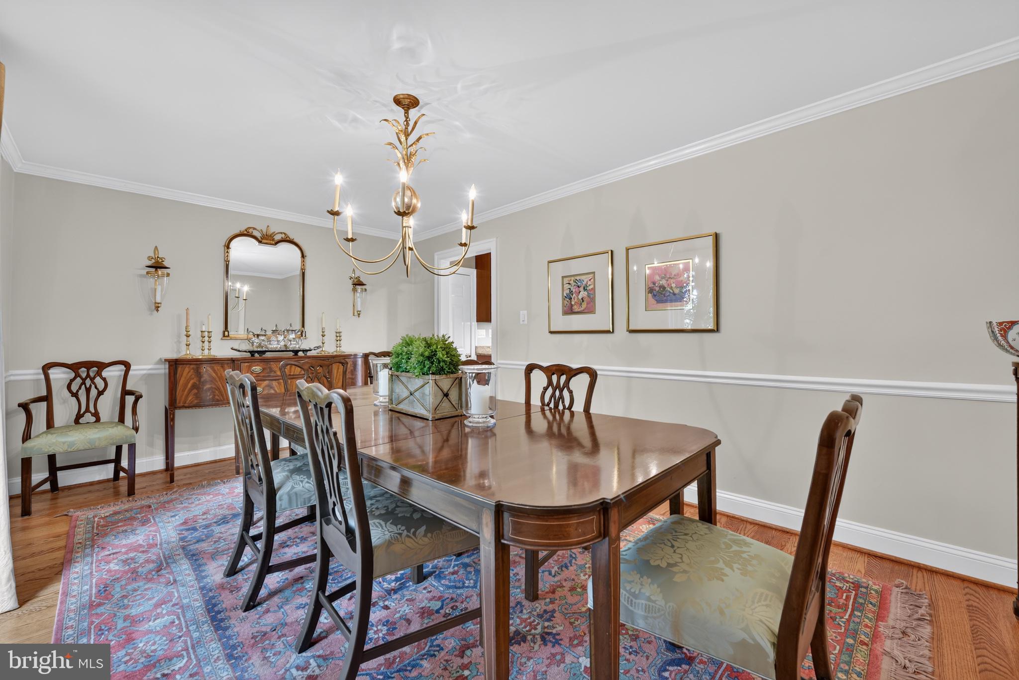 11801 Riders Lane Reston, VA 20191 - Photo 15 of 32 Formal Dinning.
