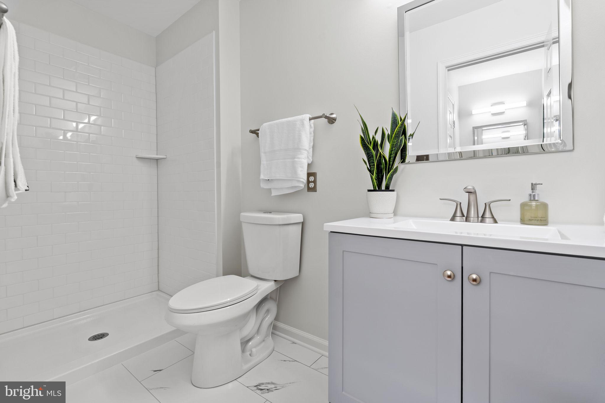 8029 Stone Ridge Drive Frederick, MD 21702 - Photo 20 of 35 renovated primary. Glass door being installed